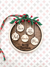 Load image into Gallery viewer, Personalized Family Ornament