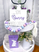 Load image into Gallery viewer, Easter Cafecito Tiered Tray Set
