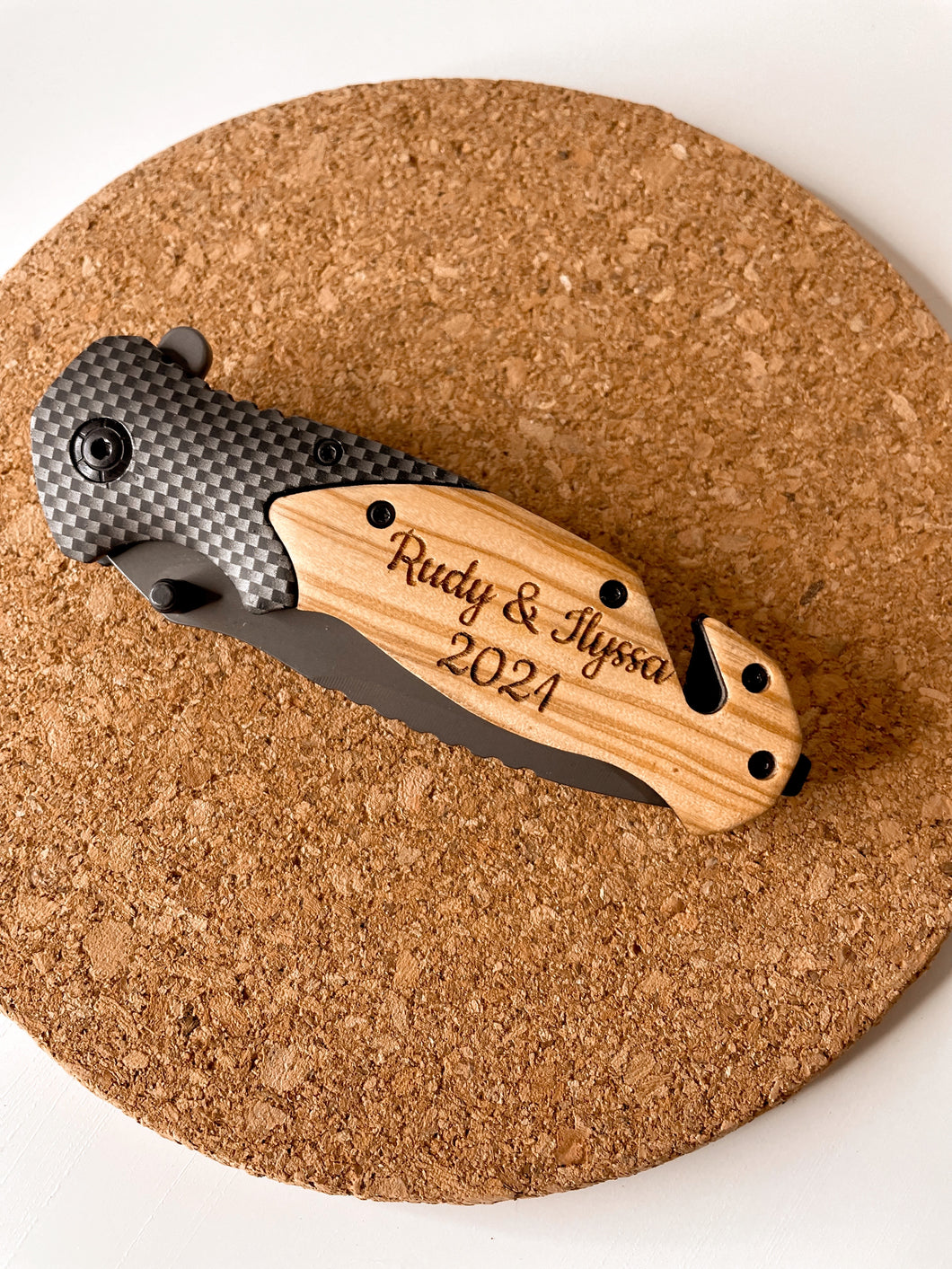 Engraved Pocket Knife